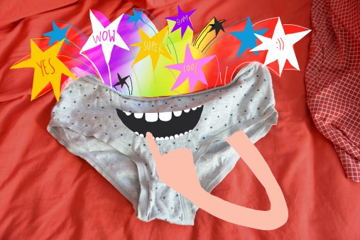 la culotte joyeuse ( masturbation fille)